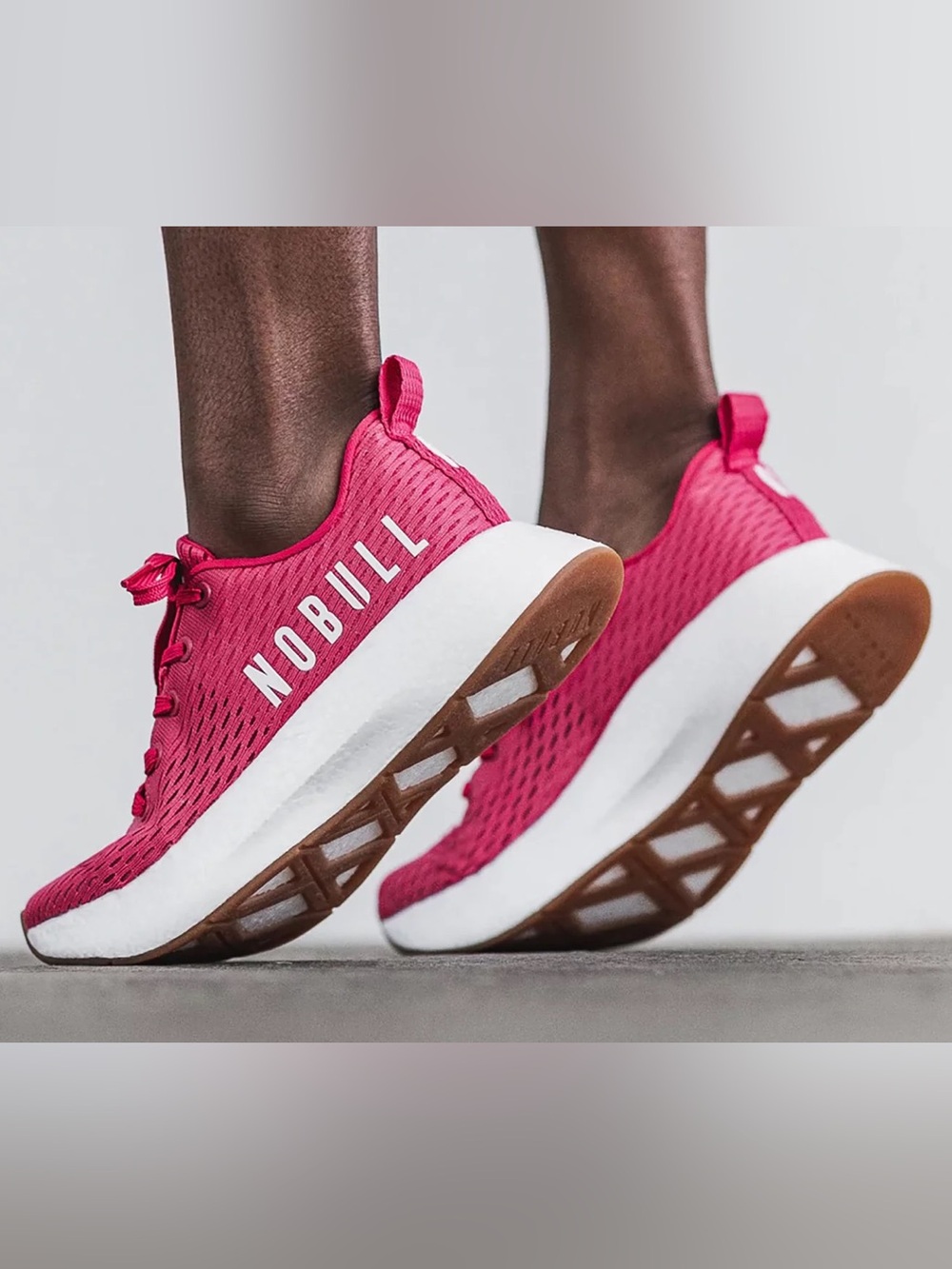 NOBULL Dark Pink Runner+ Sneakers 8